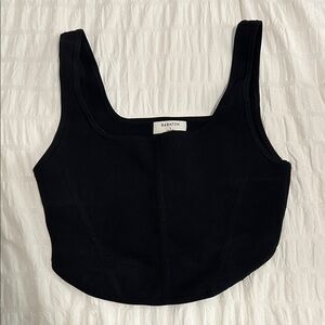 Aritzia Babaton Black Tank Top